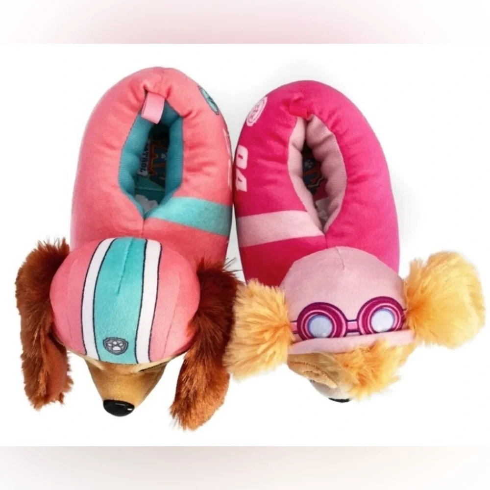 Paw Patrol Toddler Girl Slippers 7-8